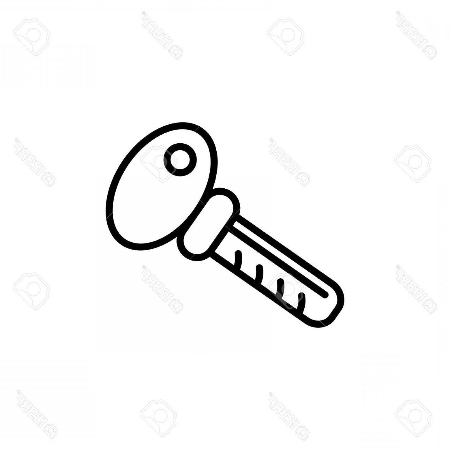 1560x1560 Photostock Vector Key Icon Vector Room Key Or Car Key Symbol Line