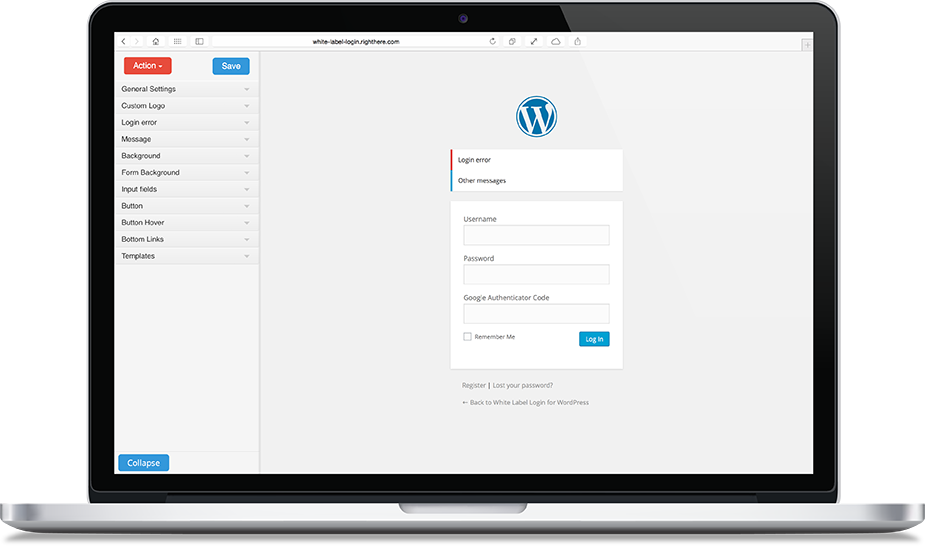 925x546 White Label Login For Wordpress