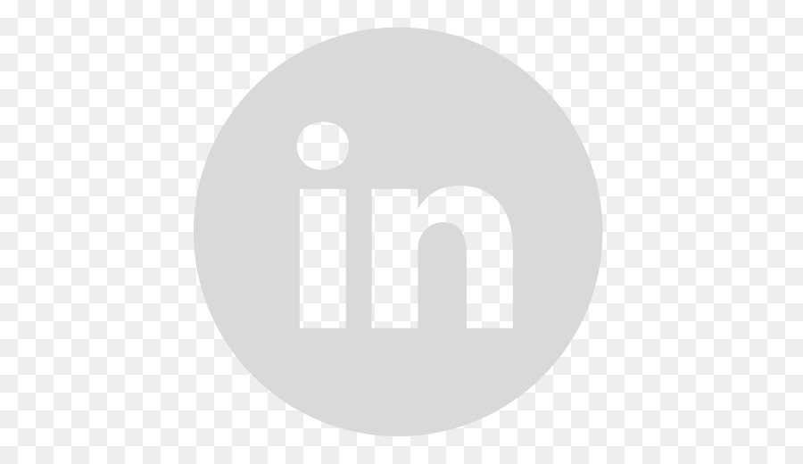 Linkedin logo vector white