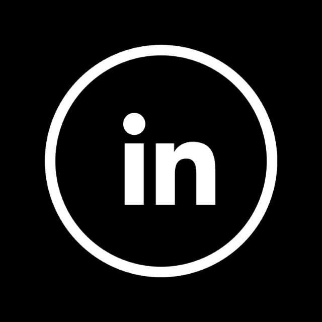 640x640 Linkedin White Icon, Linkedin Logo, Linkedn, Linkedin Png