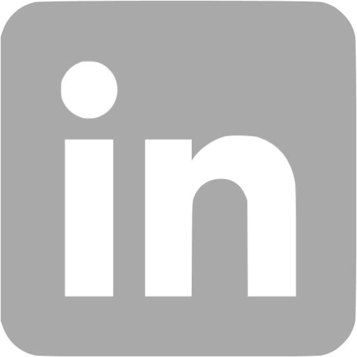 512x512 Dark Gray Linkedin Icon