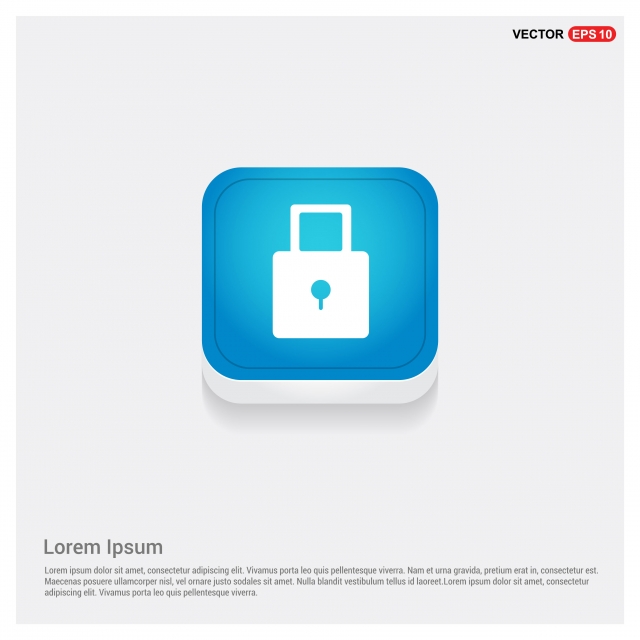 640x640 Lock Icon, Icon, Lock, White Png And Vector With Transparent