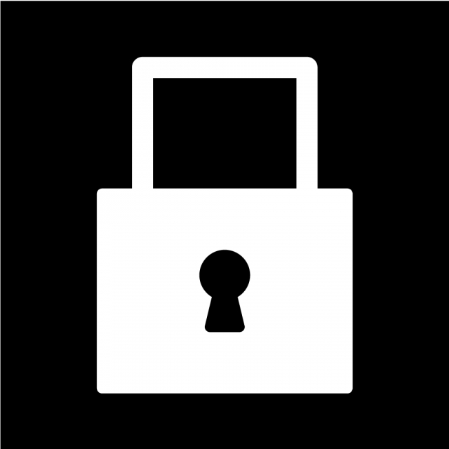 640x640 Vector Lock Icon, Lock, Password, Secure Icon Png And Vector