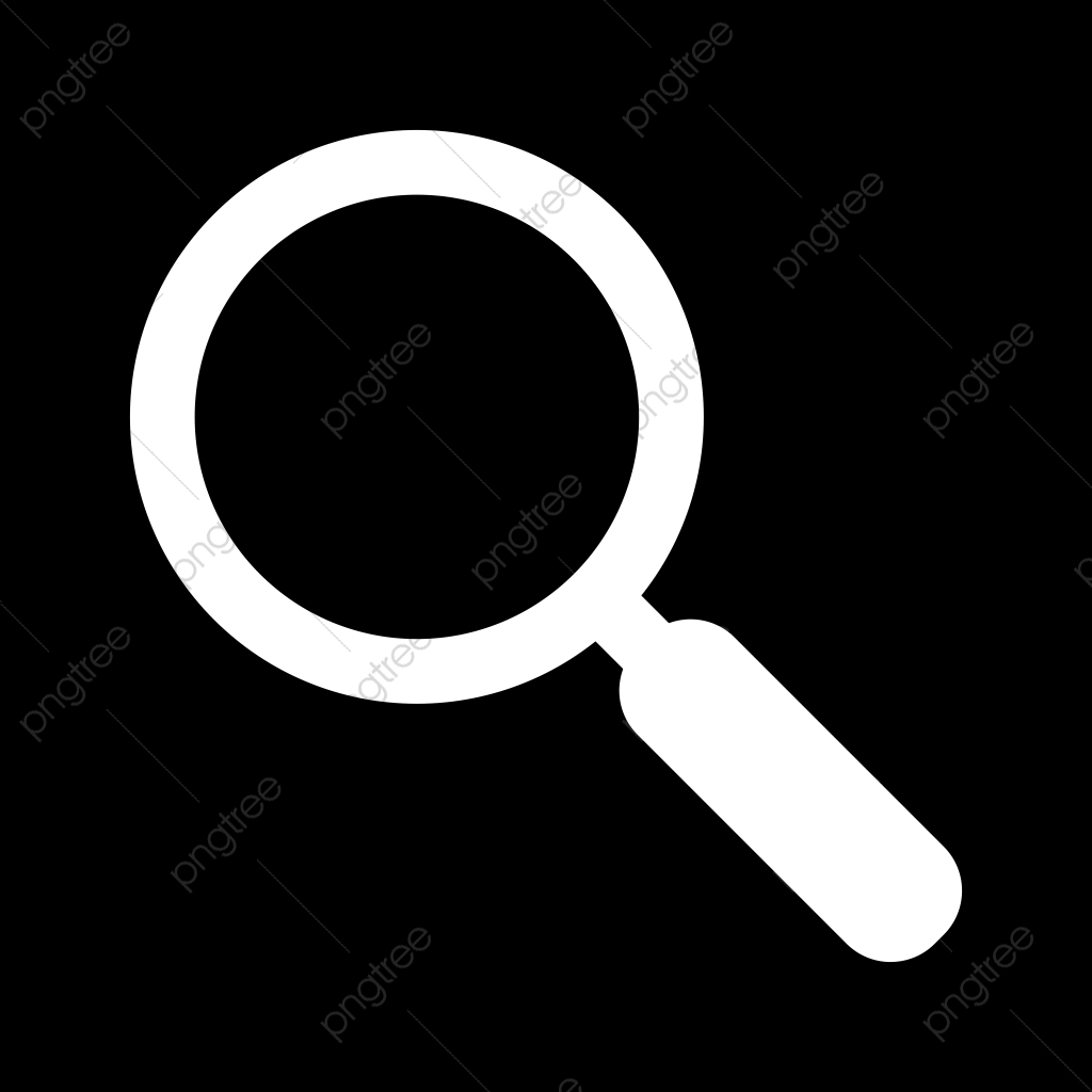 White Magnifying Glass Icon Png at Vectorified.com | Collection of