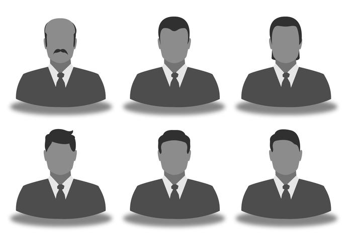 700x490 Business Man Icon Set