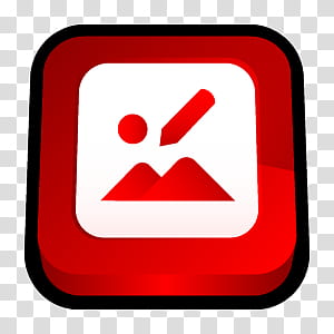 300x300 D Cartoon Icons Iii, Microsoft Office Manager, Red And White