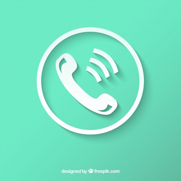 626x626 White Phone Icon Vector Free Download