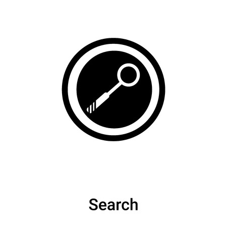 450x450 Search Icon Vector Isolated On White Background, Concept Of Search