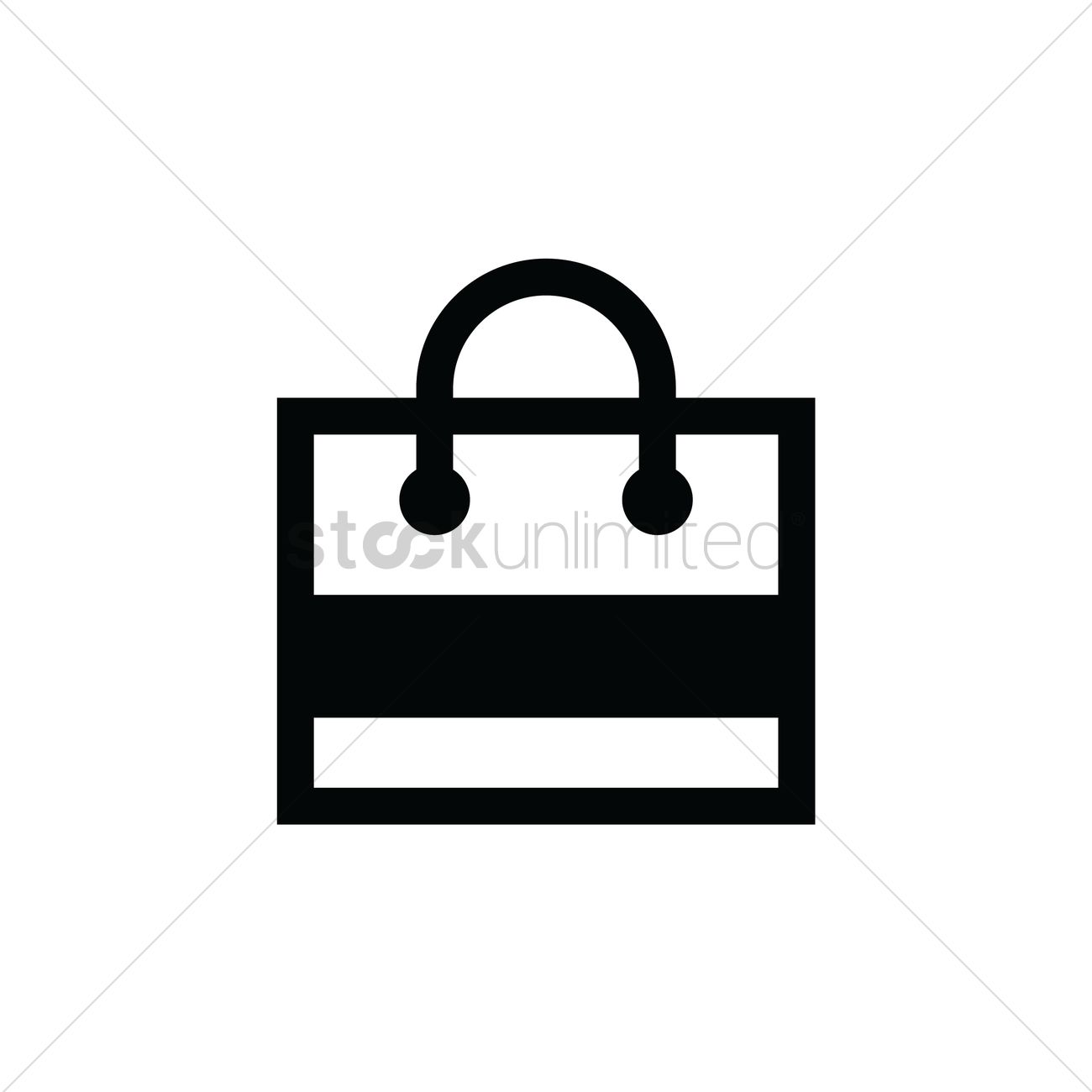 1300x1300 Shopping Bag Icon Vector Image