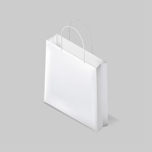 490x490 Vector Of White Shopping Bag Icon