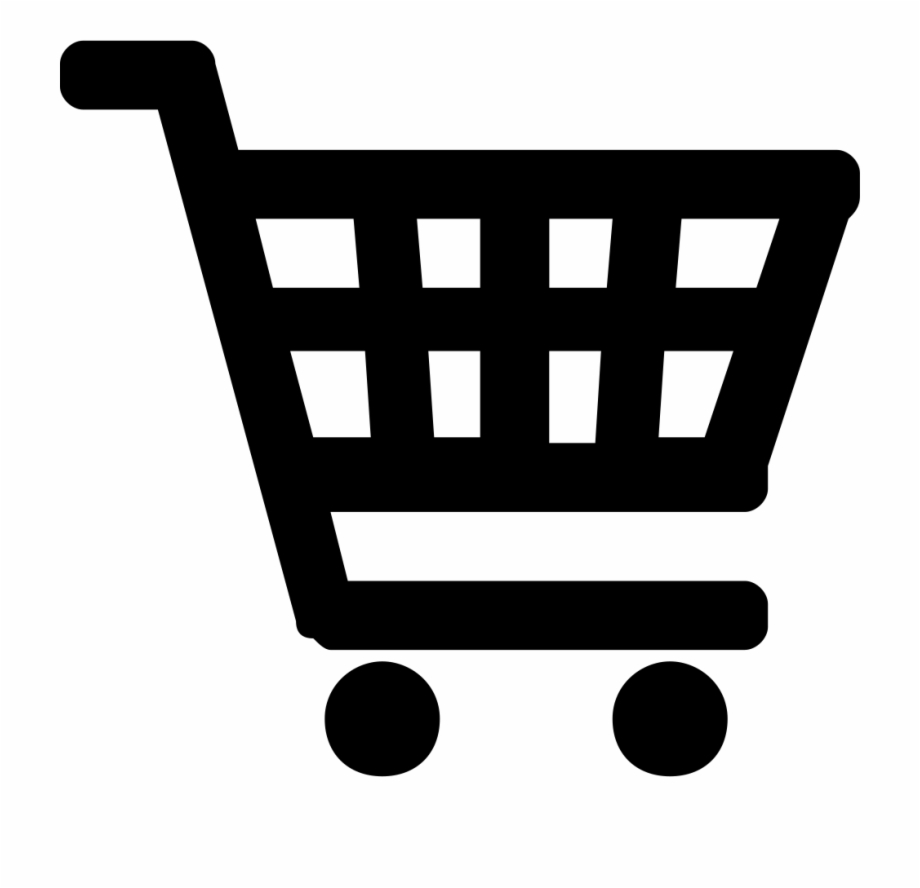 White Shopping Cart Icon at Vectorified.com | Collection of White ...