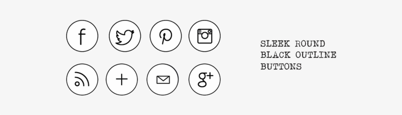 820x236 Free Social Media Buttons