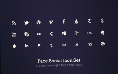 Black And White Social Media Icons For Your Website Twelveskip 400x252 Black And White Social Media Icons For Your Website Twelveskip