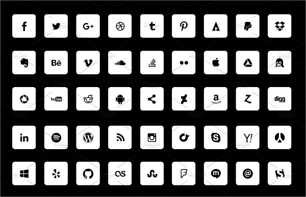 Social Media Icons Free Premium Templates 600x387 Social Media Icons Free Premium Templates