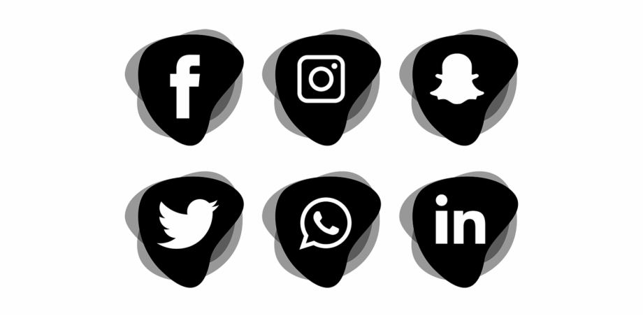 White Social Media Icon Png at Vectorified.com | Collection of White