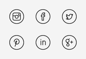 294x203 White Social Media Icons Png Images In Collection
