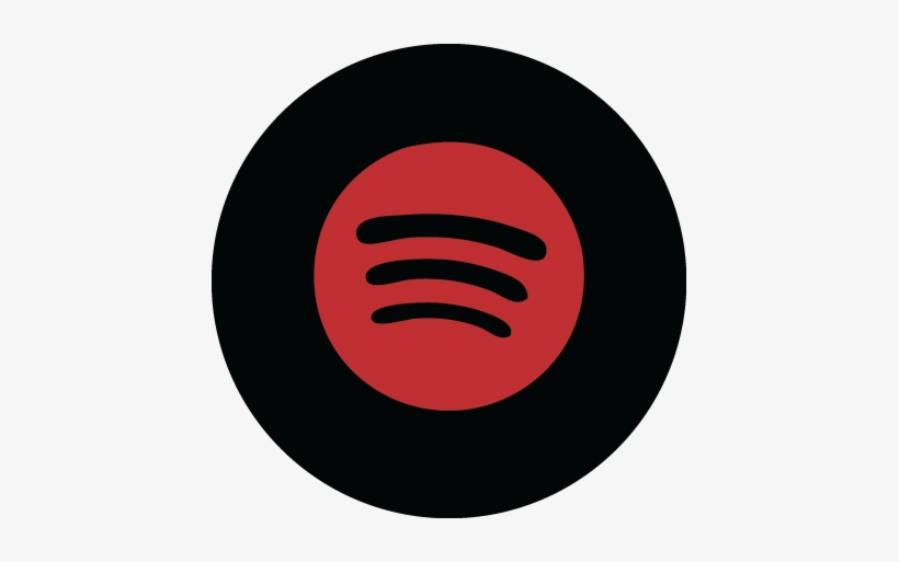 Spotify logo transparent white png