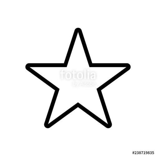 500x500 White Star