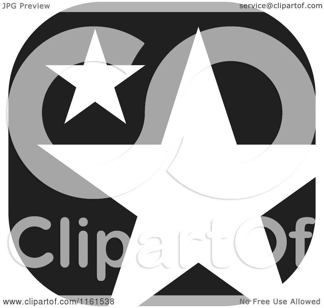 1080x1024 Clipart Of A Black And White Star Icon