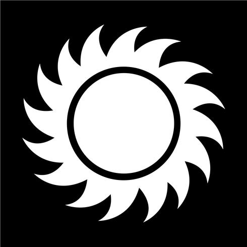 White Sun Icon At Vectorified.com 