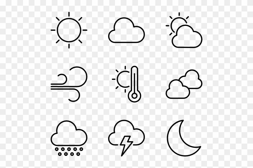 880x585 Weather Icons