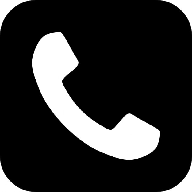Black And White Phone Icon 626x626 Black And White Phone Icon