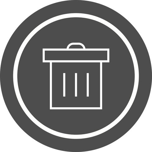 490x490 Trash Icon Design