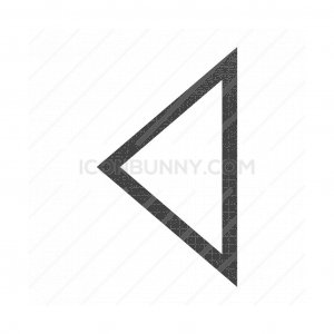 300x300 Triangle Arrow Left Line Icon