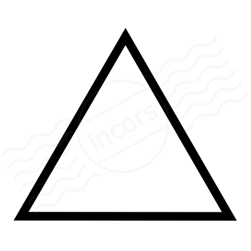 512x512 Iconexperience I Collection Shape Triangle Icon