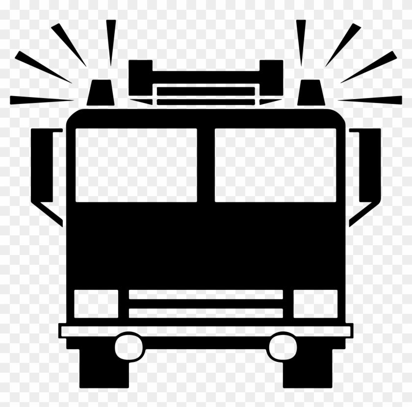 840x830 Truck Black And White Fire Truck Clipart Black