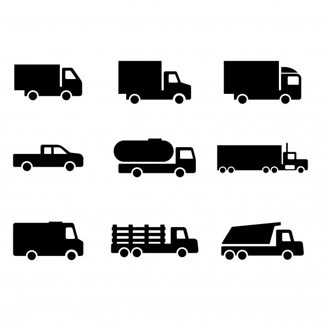 626x626 Truck Icon Icons Free Download