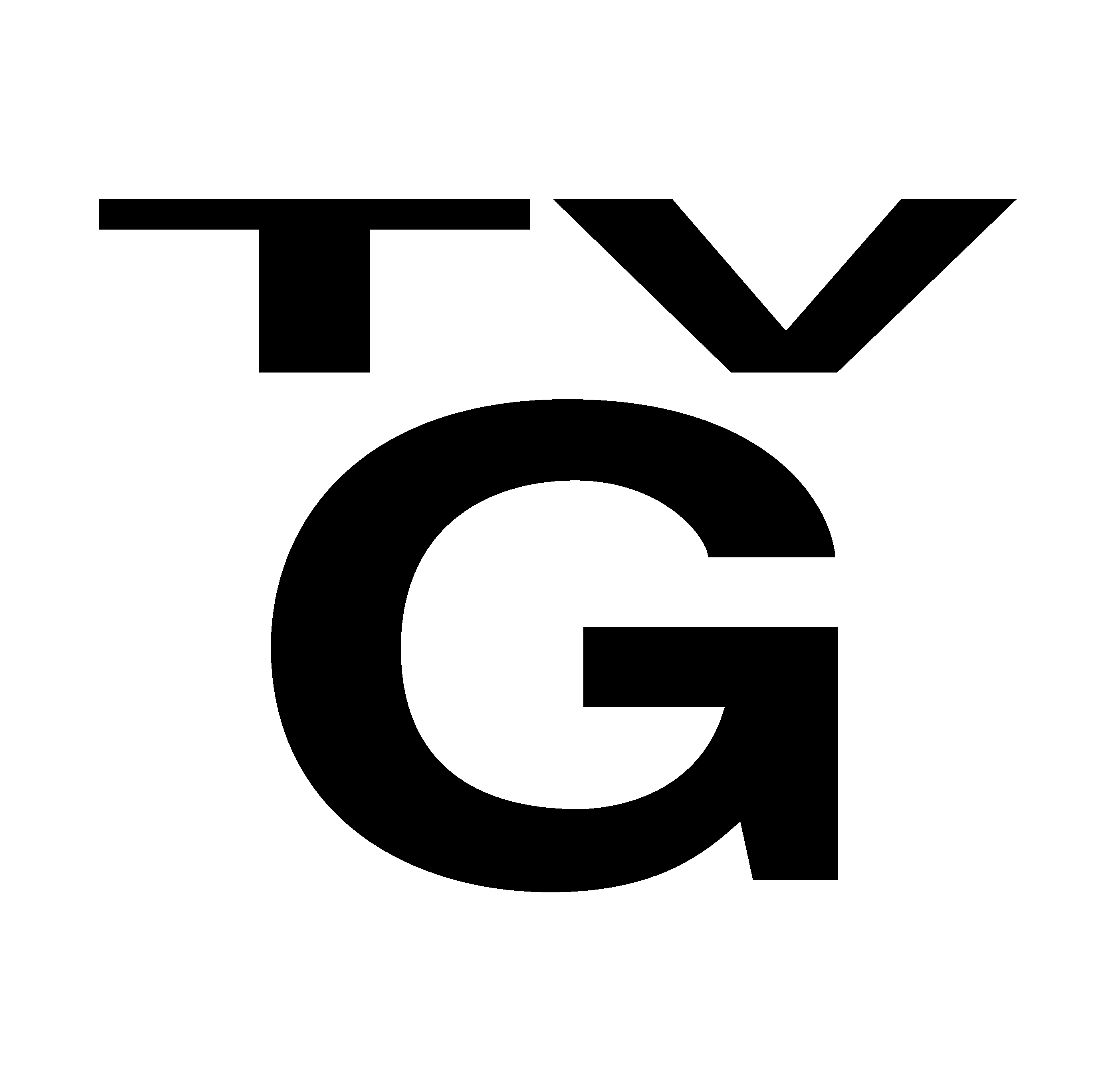 2805x2715 Filewhite Tv G Icon