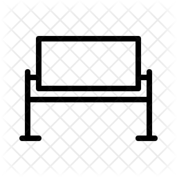 256x256 Whiteboard Icon Of Line Style