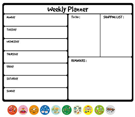 466x404 Magnetic Dry Erase Calendar