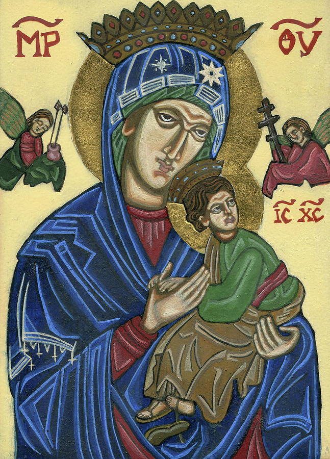 647x900 Our Lady Of Perpetual Help Icon Painting