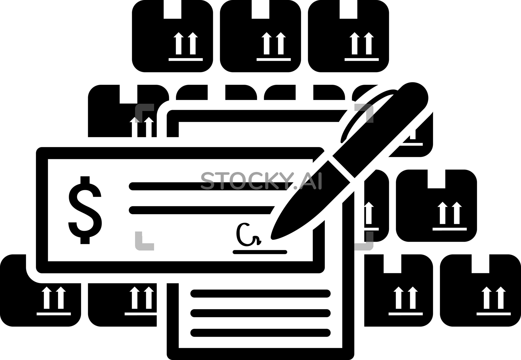 2083x1440 Image Of Wholesale Icon Flat Design