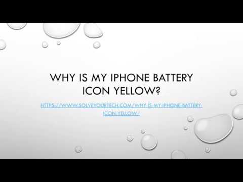 480x360 Why Is My Iphone Battery Icon Yellow