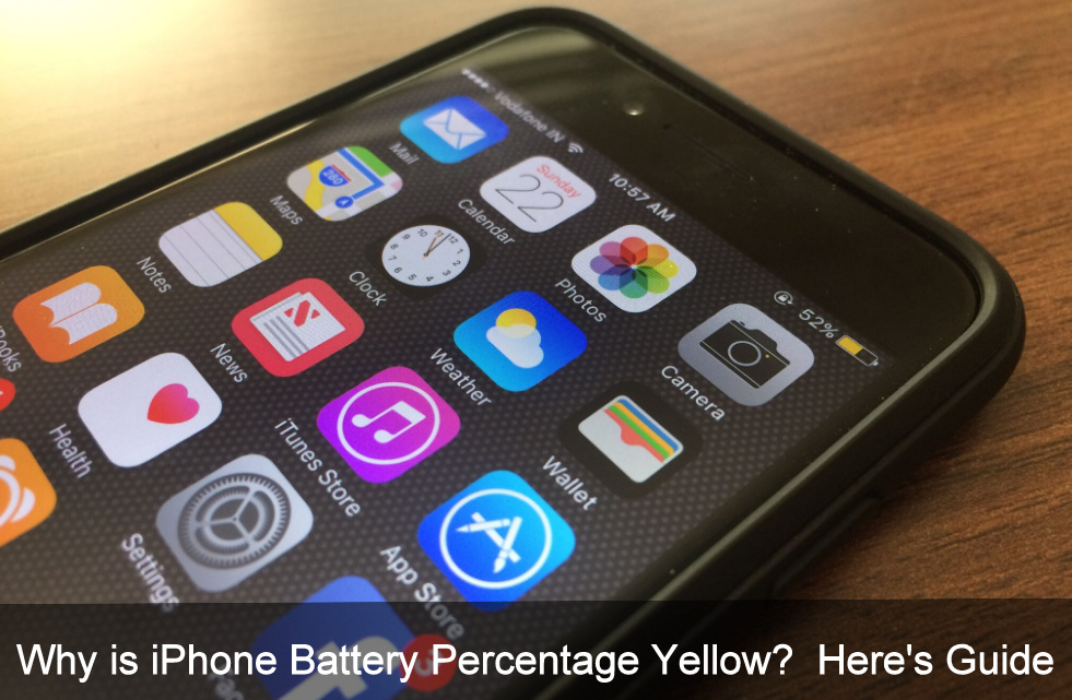 981x641 Solved Why Is My Iphone Battery Icon Yellow, Green, White, Black