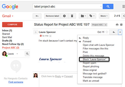 400x277 How To Filter Block Unwanted Emails