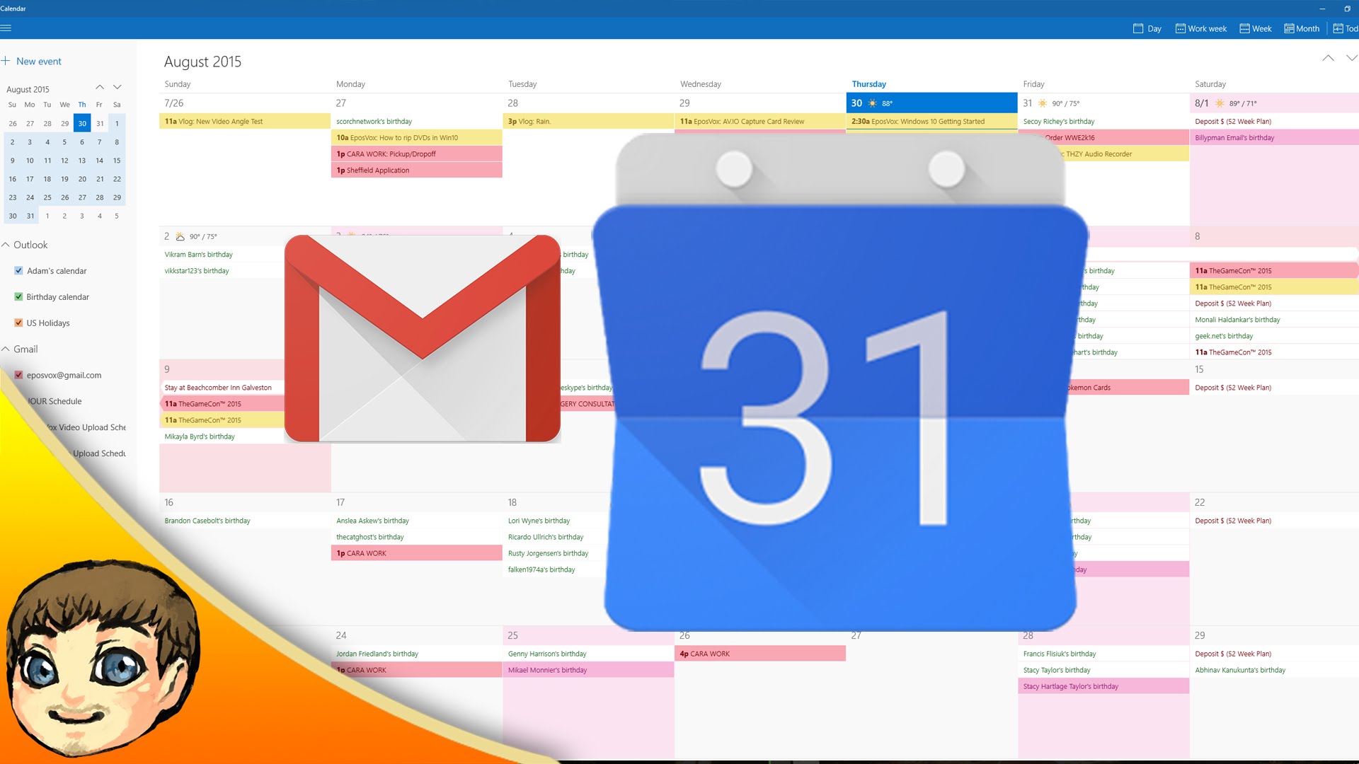 1920x1080 How To View Calendar On Gmail