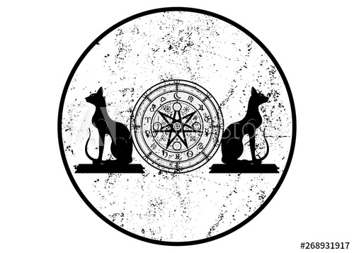 500x357 Wiccan Symbol Of Protection Set Of Mandala Witches Runes