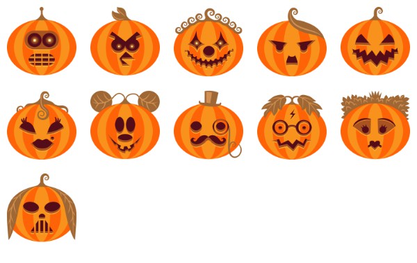 600x379 Halloween Wicked Wall Icons Free Icon Packs Ui Download