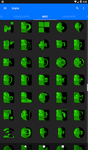 300x512 Wicked Green Icon Pack