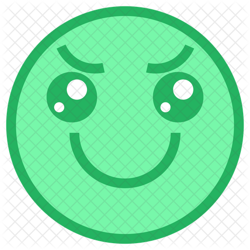 512x512 Wicked Smile Emoji Icon Of Colored Outline Style