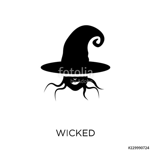 500x500 Wicked Icon Wicked Symbol Design From Fairy Tale Collection