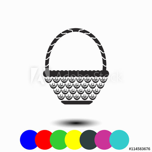 500x500 Wicker Basket Icon
