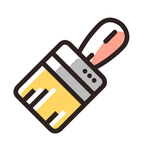 512x512 Brush, Wide Icon Free Of Colored Line Icons