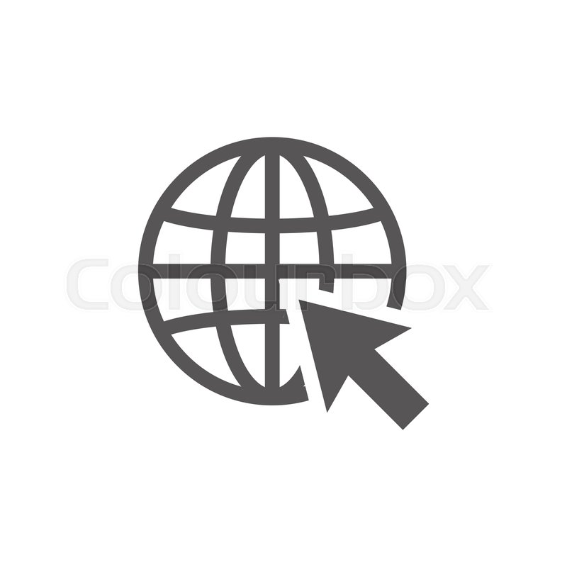 800x800 World Wide Web Icon Design Template Stock Vector Colourbox