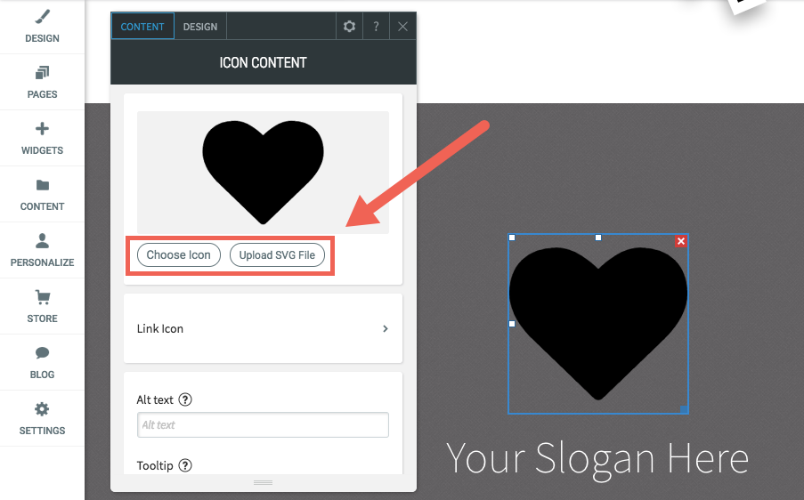 903x562 Add Icon Widget