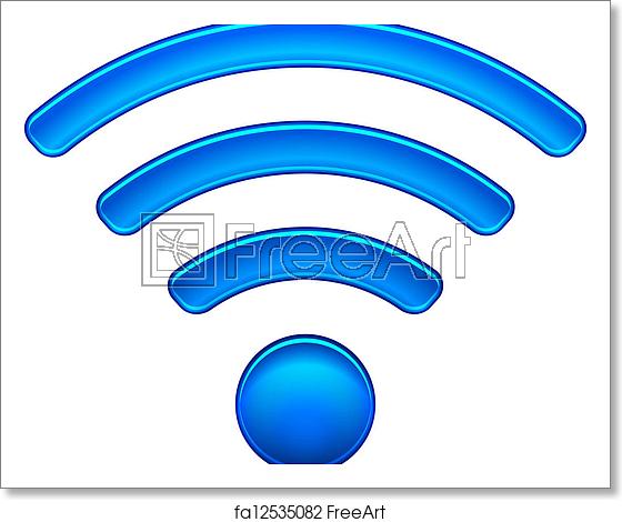 560x470 Free Art Print Of Wireless Network Symbol Wifi Icon Wireless